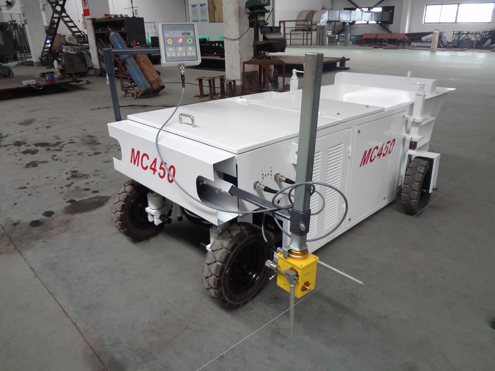 Curb & Gutter Extruder
